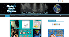 Desktop Screenshot of modernrockreview.com